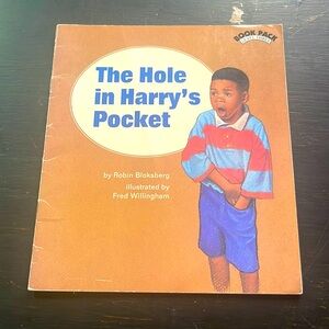 1995 The Hole in Harry’s Pocket vintage children’s book